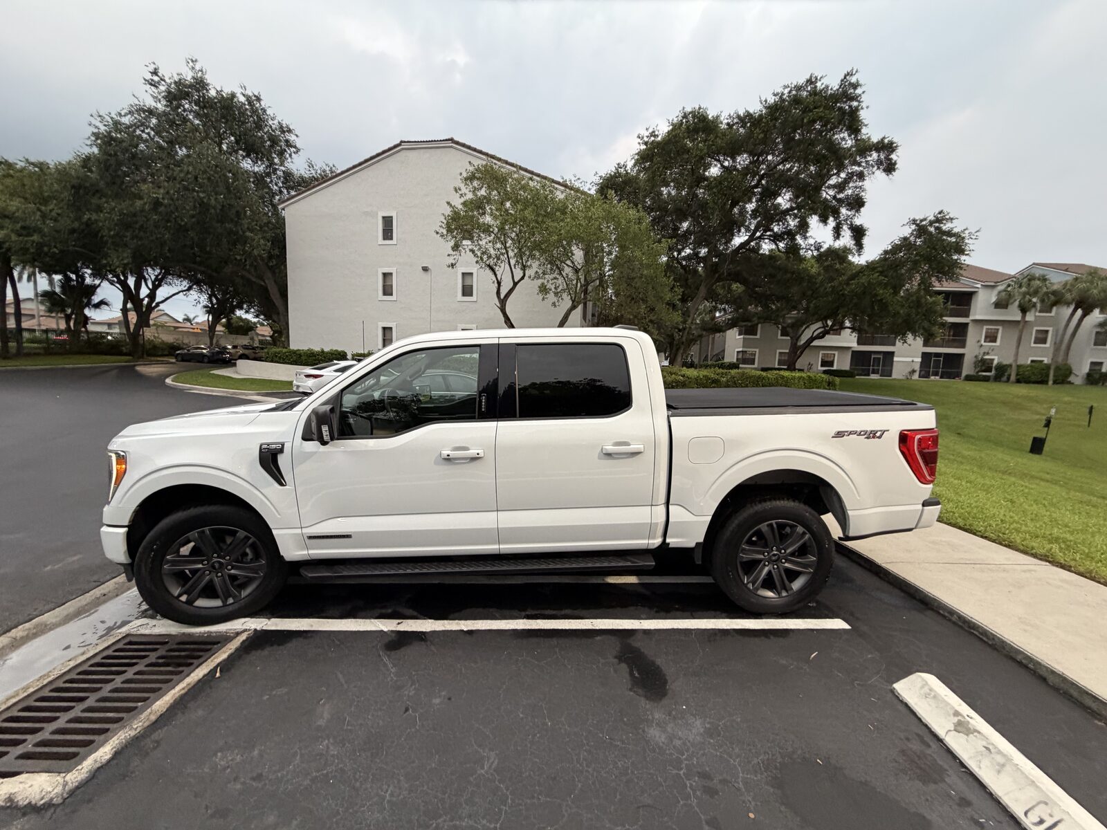 Exterior rinse — squeaky clean results
