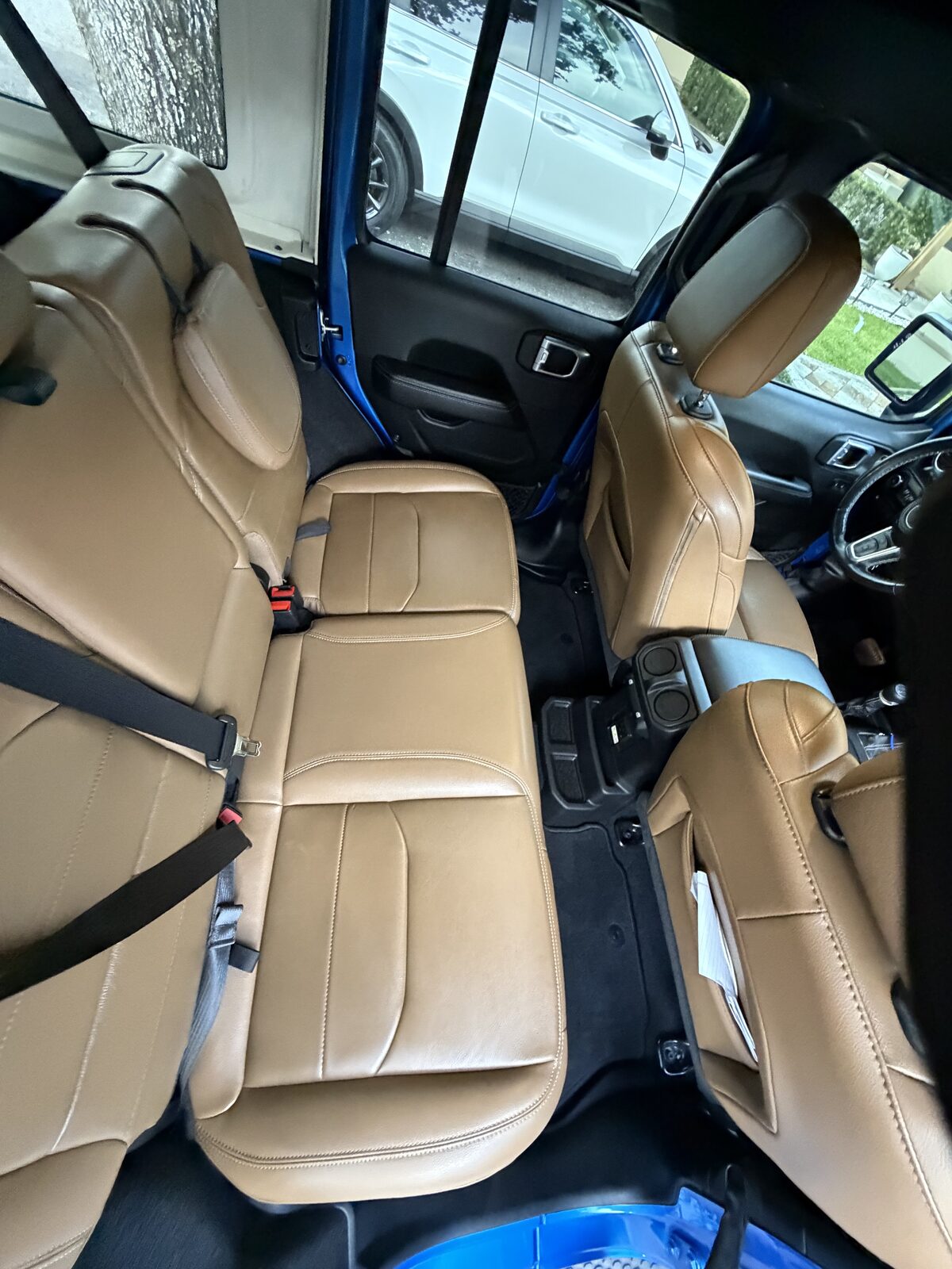 Interior vacuum and wipe-down — spotless cabin