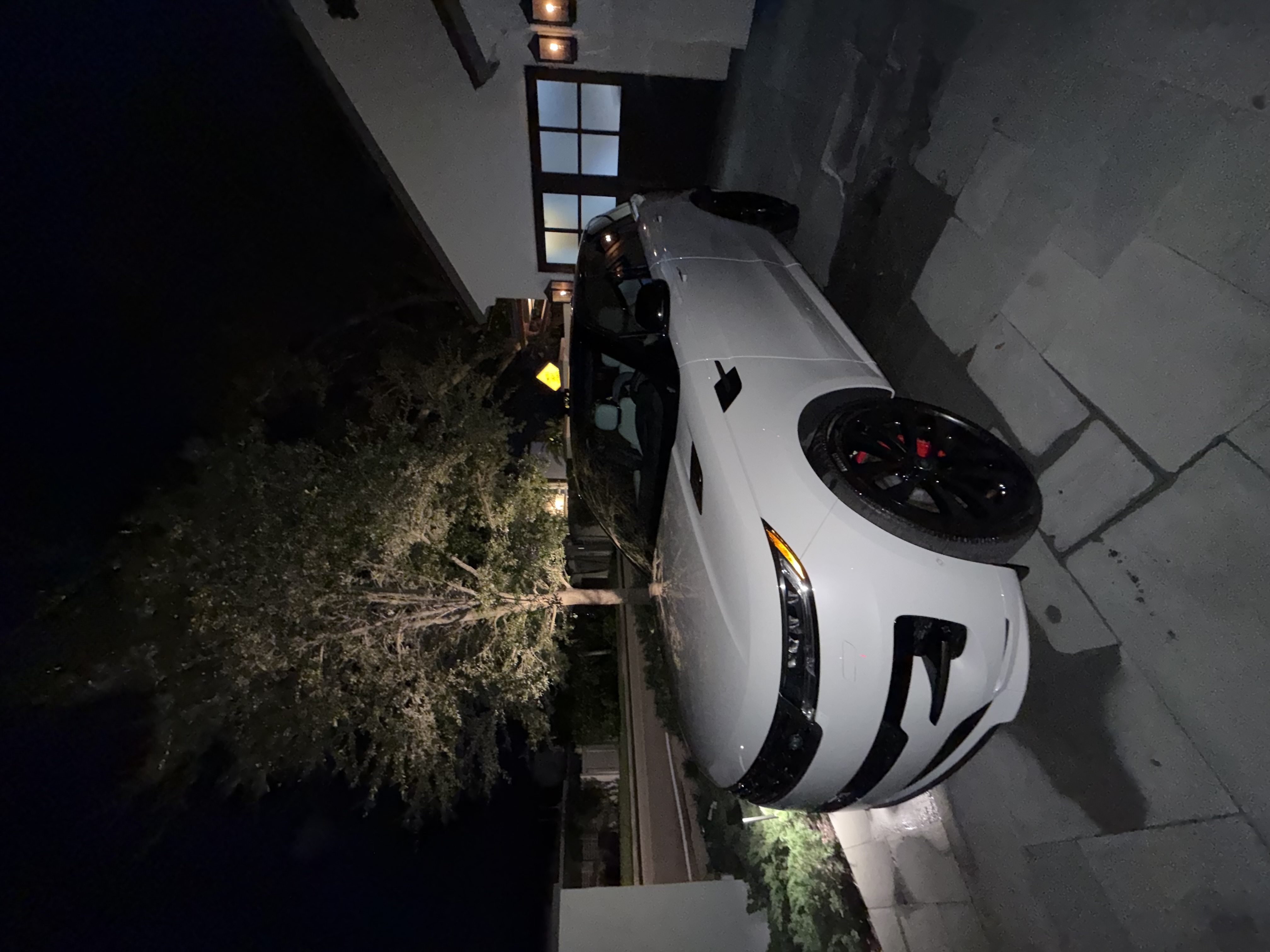 Range Rover Sport — full exterior detail, night session