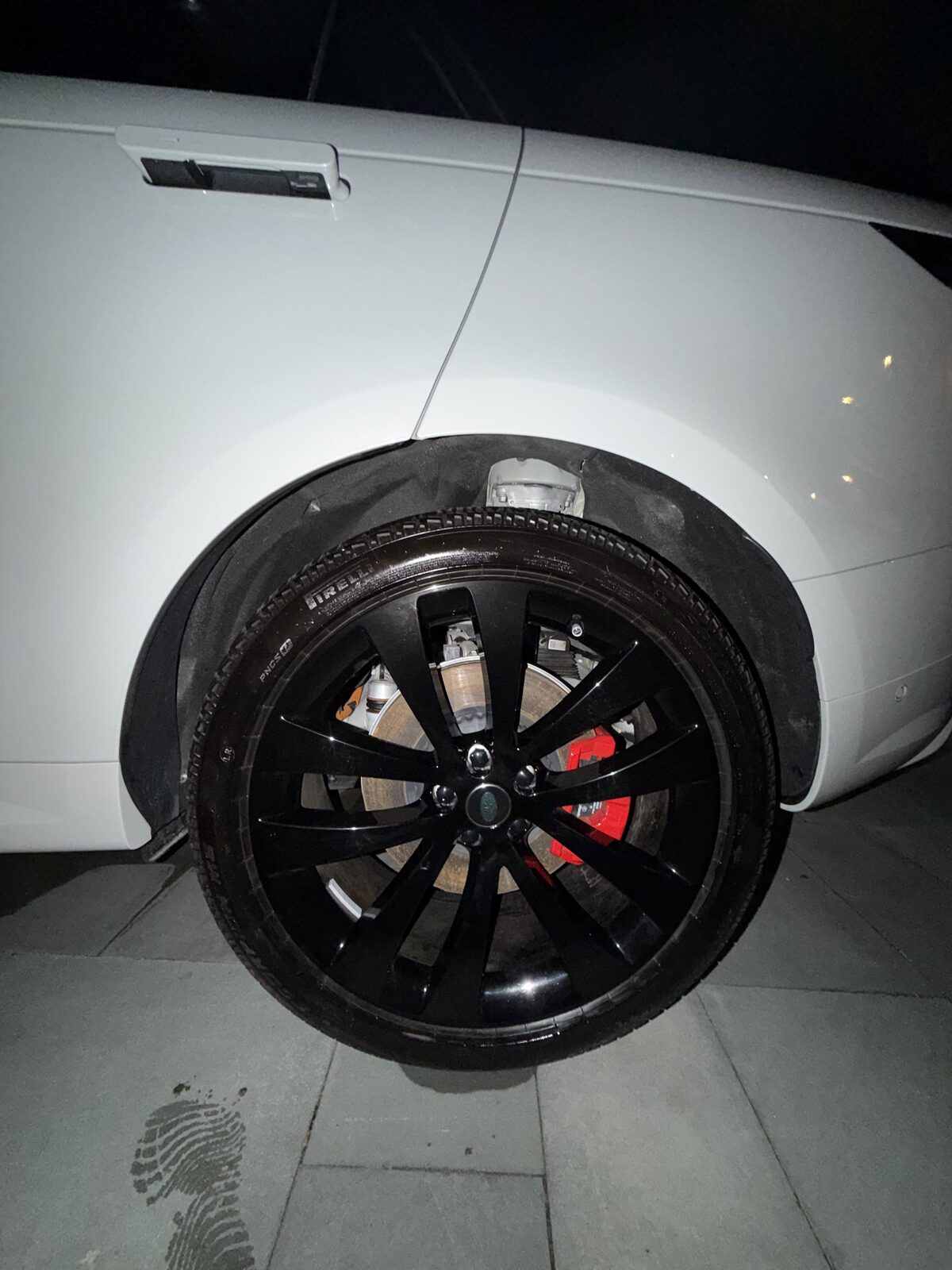 Detail in progress — foam cannon pre-soak